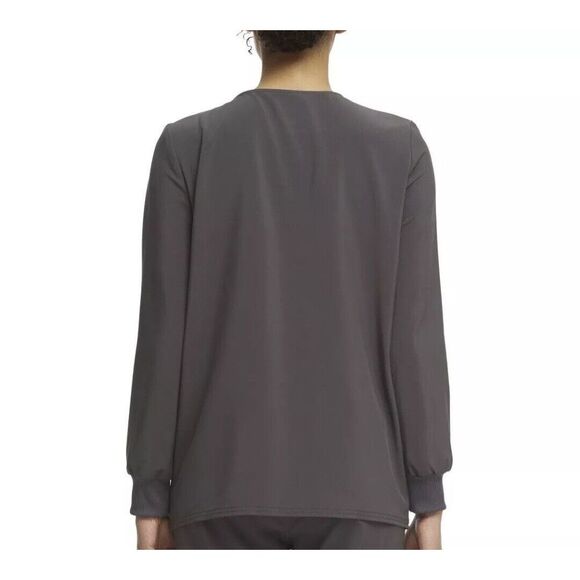 Scrubstar Scrub Jacket Womens Large Black Warm Up Pockets‎ / Size  XS - Picture 3 of 6